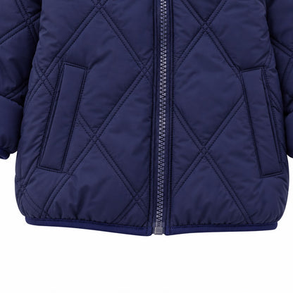 Quilted Hooded Baby Jacket