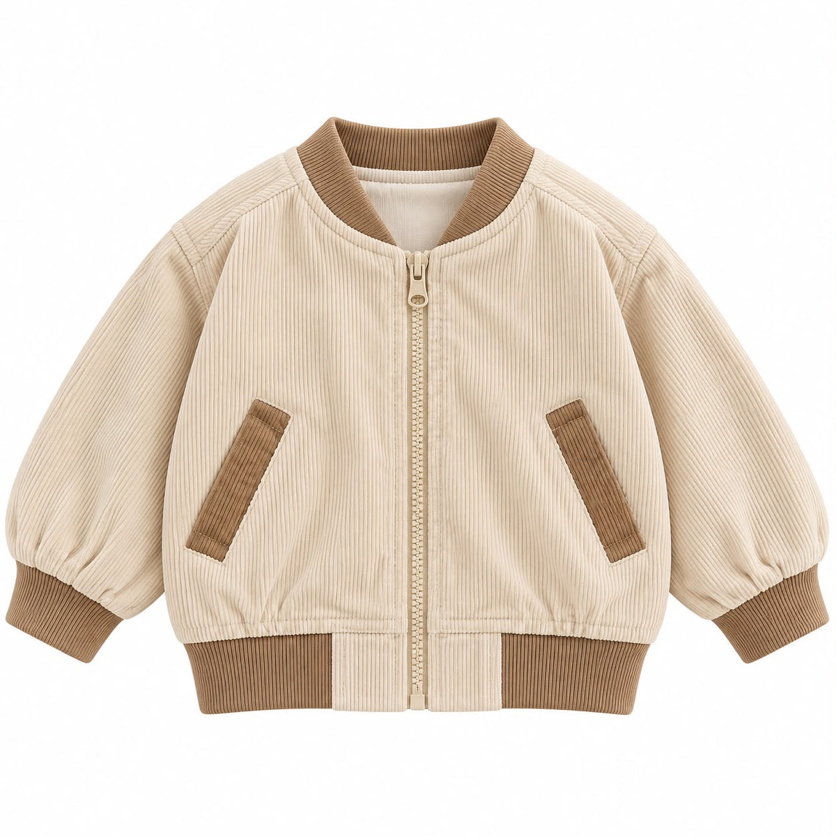 Corduroy Zip Baby Jacket