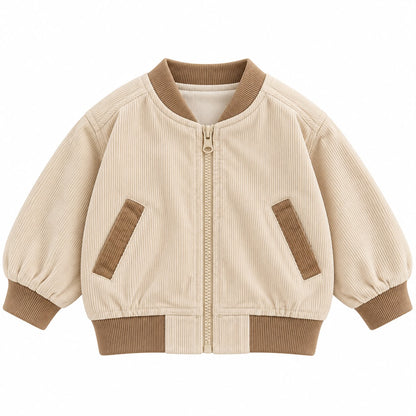Corduroy Zip Baby Jacket