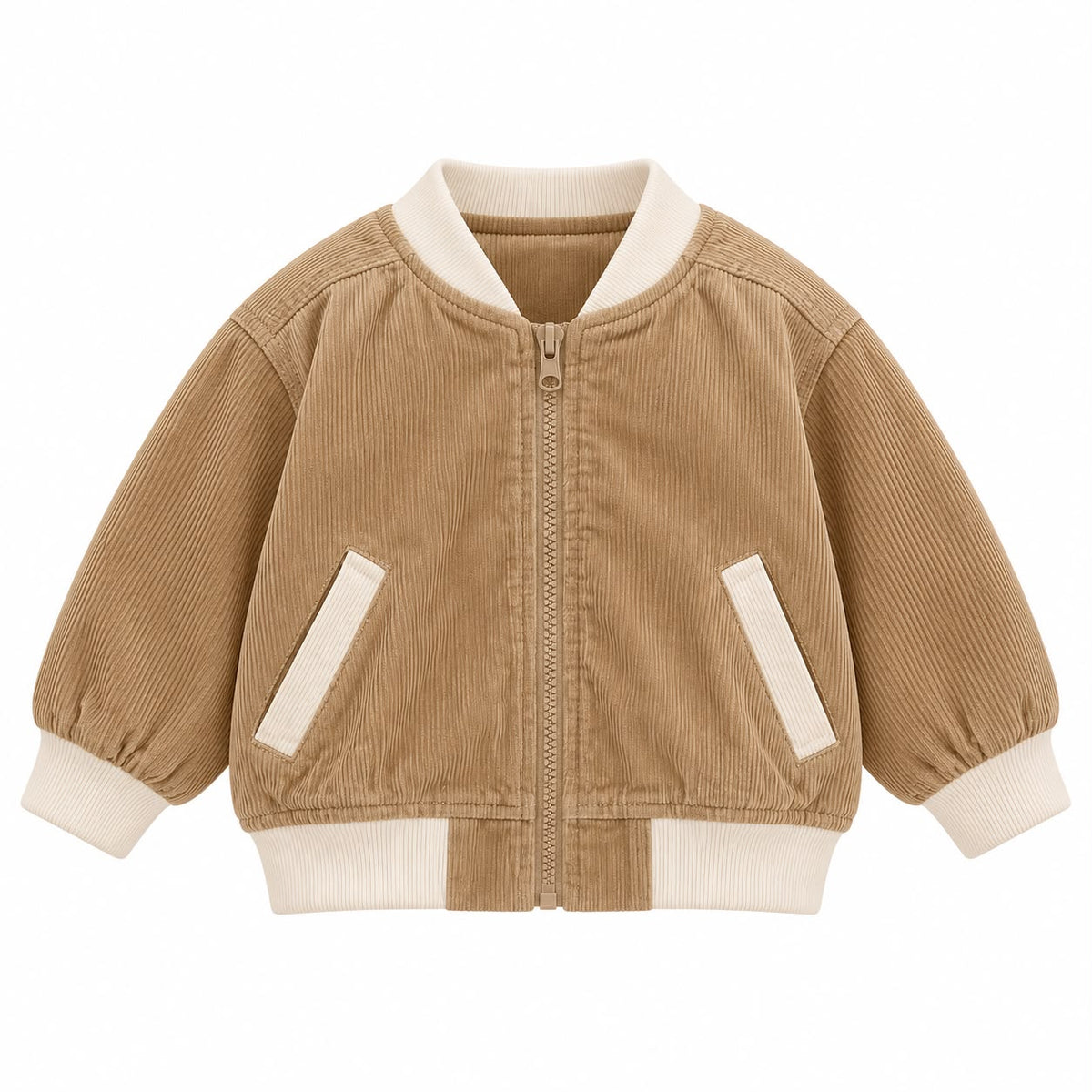 Corduroy Zip Baby Jacket