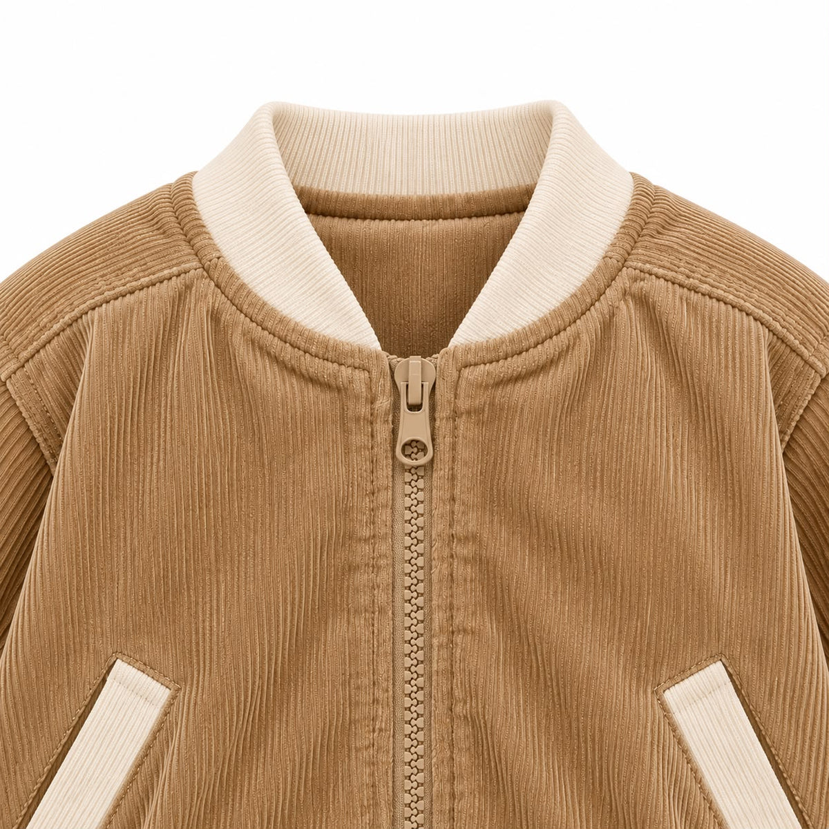 Corduroy Zip Baby Jacket