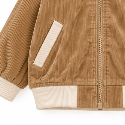 Corduroy Zip Baby Jacket