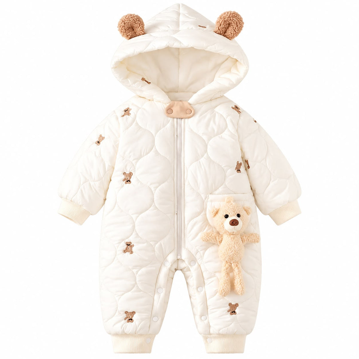 Bunny Padded Baby Romper