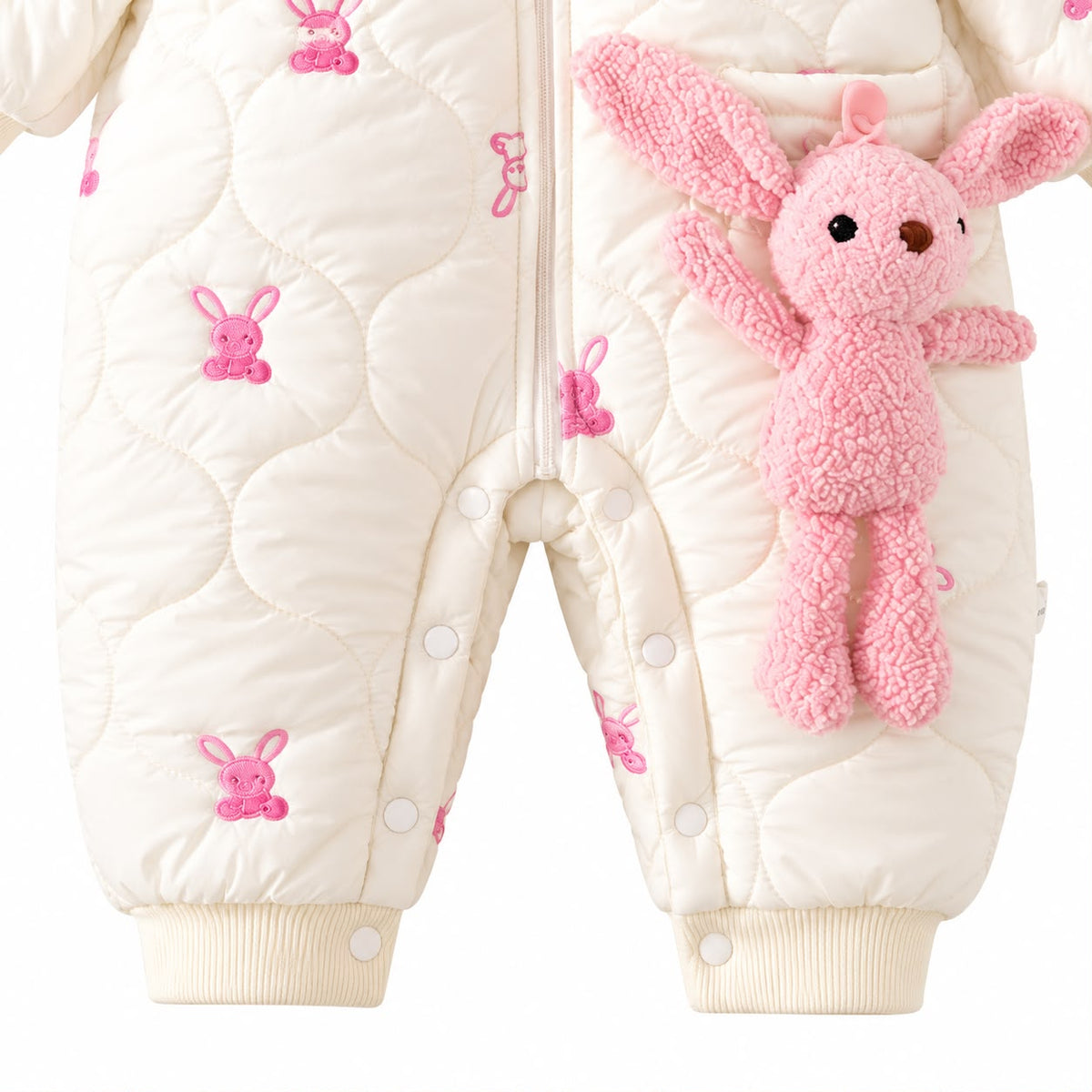 Bunny Padded Baby Romper