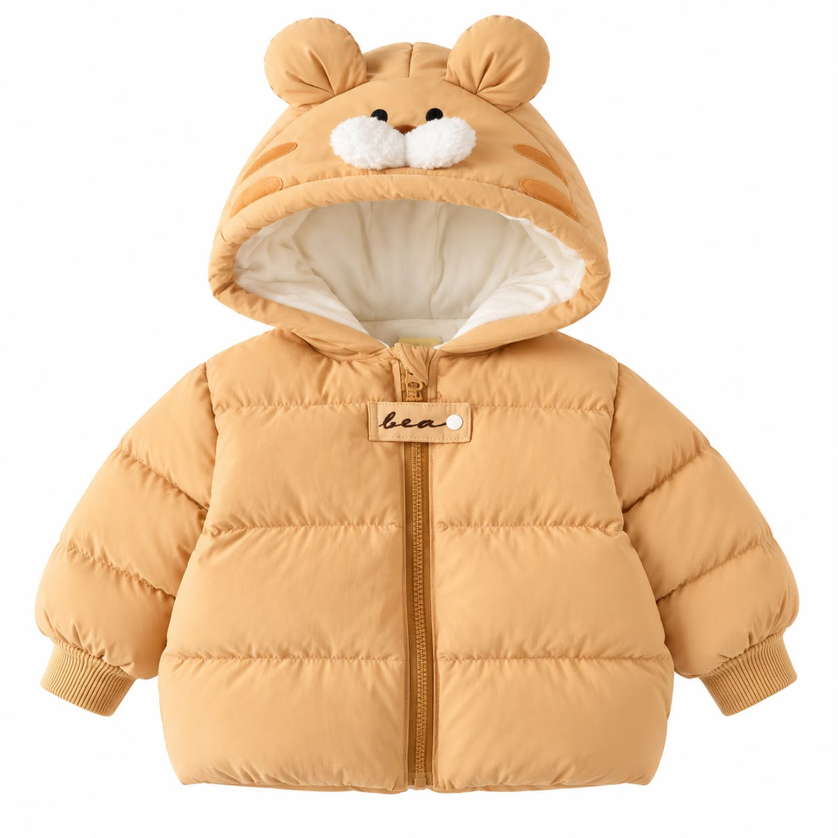 Bear Ear Puffer Baby Jacket