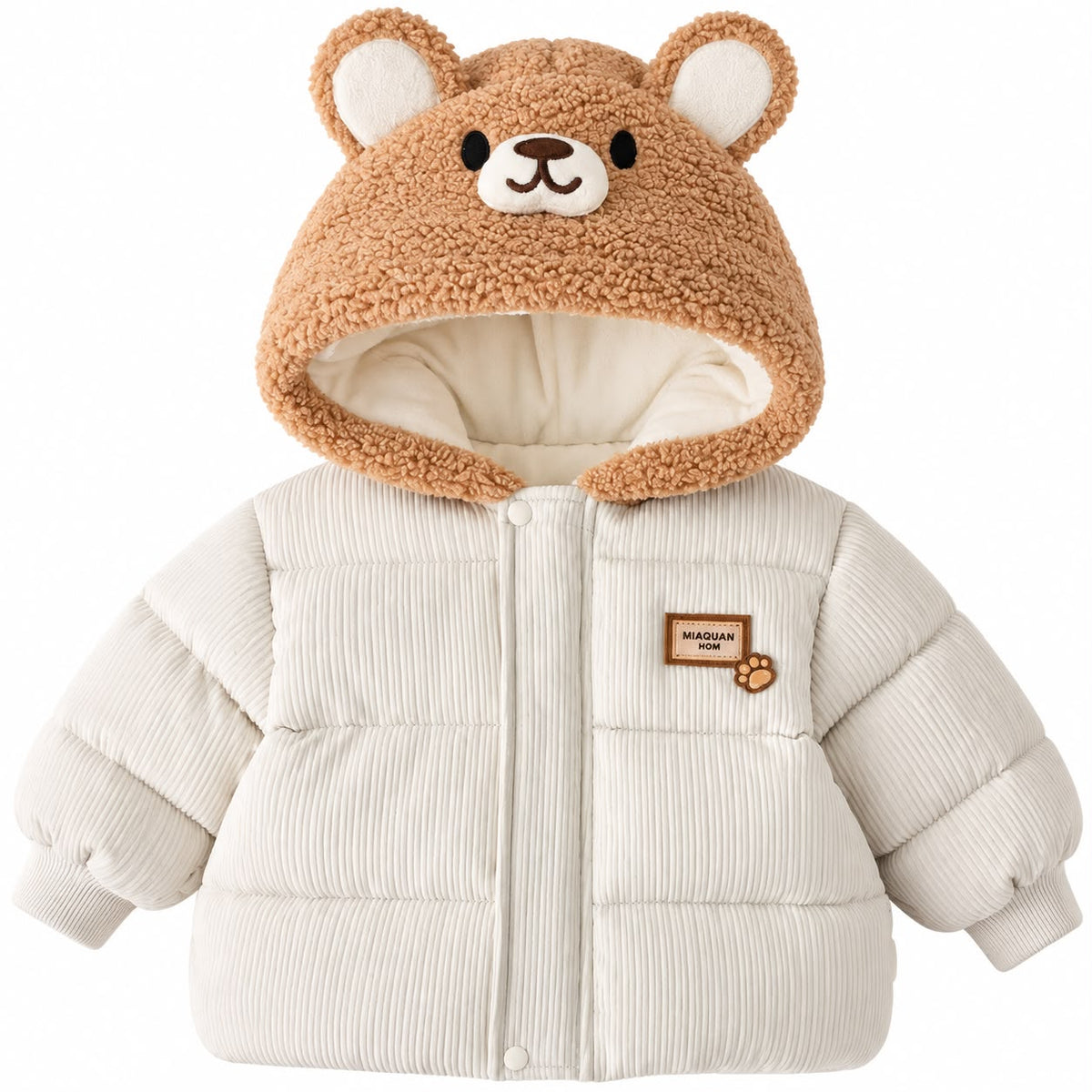 Bear Ear Puffer Baby Jacket