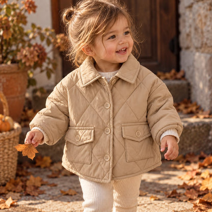 Diamond Quilted Baby Jacket
