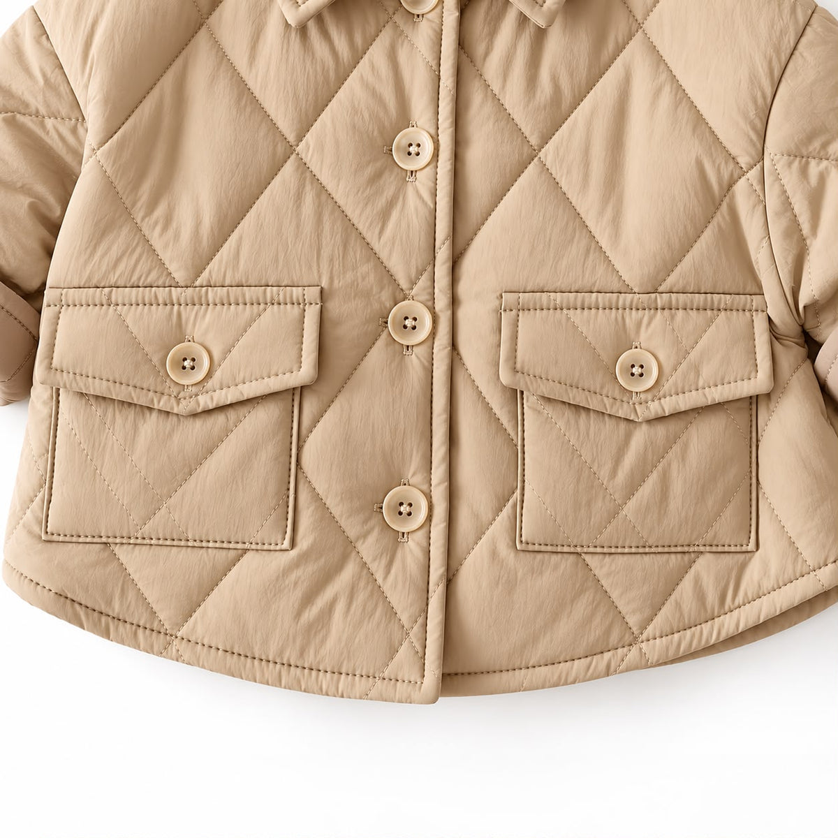 Diamond Quilted Baby Jacket