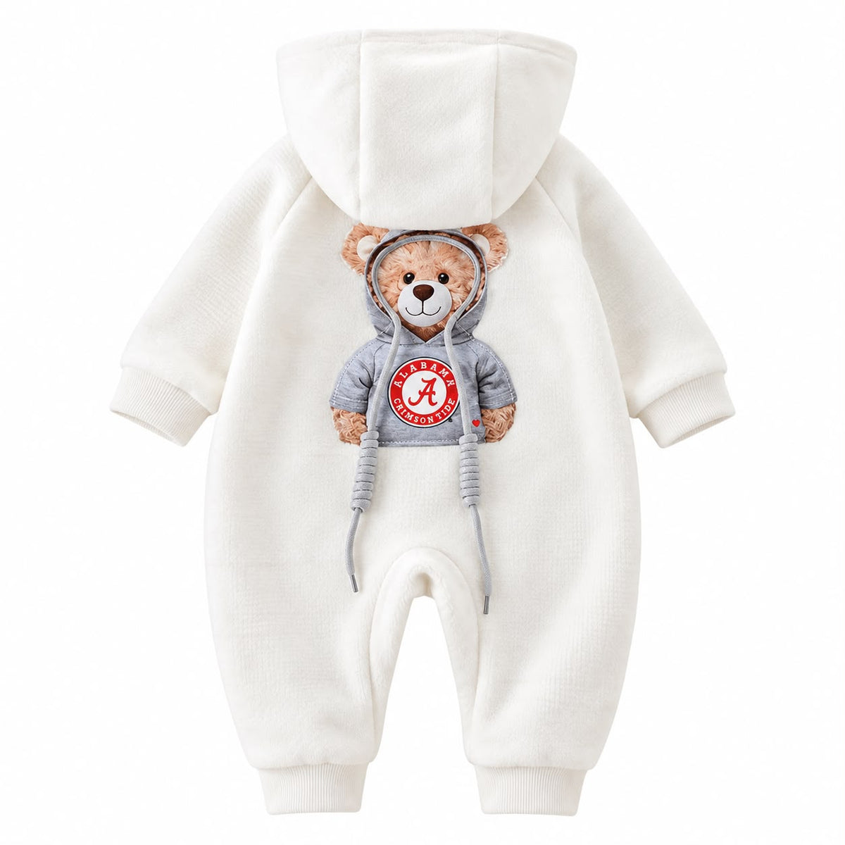 Long Sleeve Hooded Baby Romper