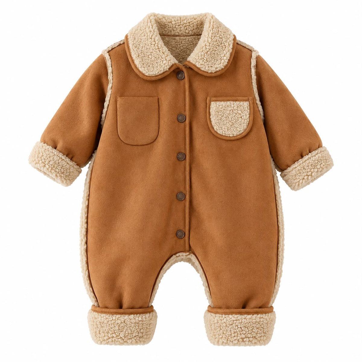 Warm Lined Baby Jumpsuit