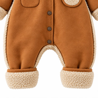 Warm Lined Baby Jumpsuit