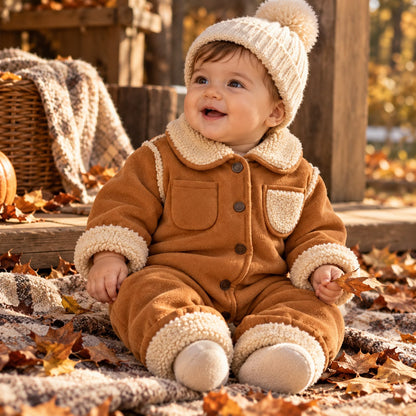 Warm Lined Baby Jumpsuit