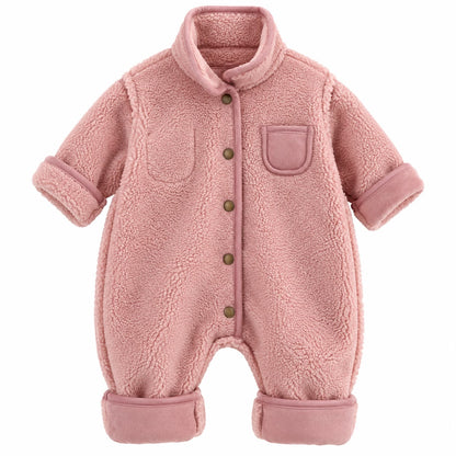 Warm Lined Baby Jumpsuit