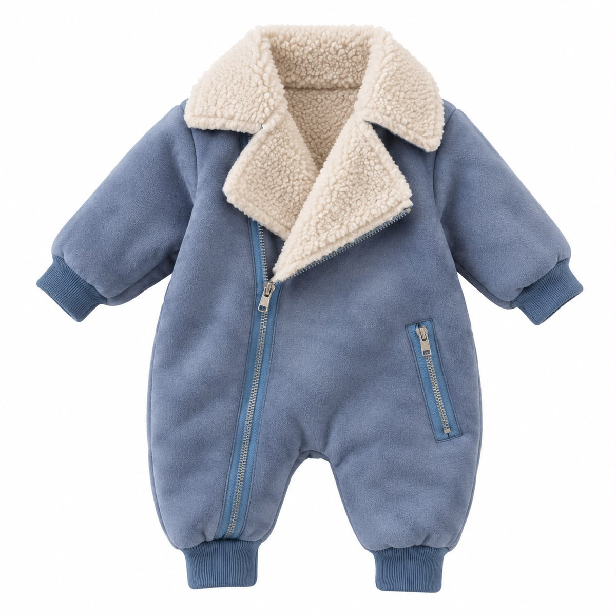 Sherpa Lined Baby All in One