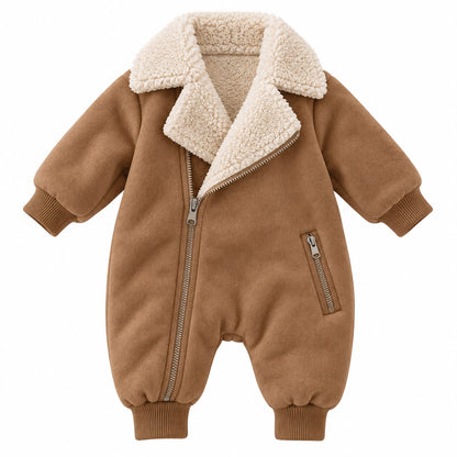 Sherpa Lined Baby All in One