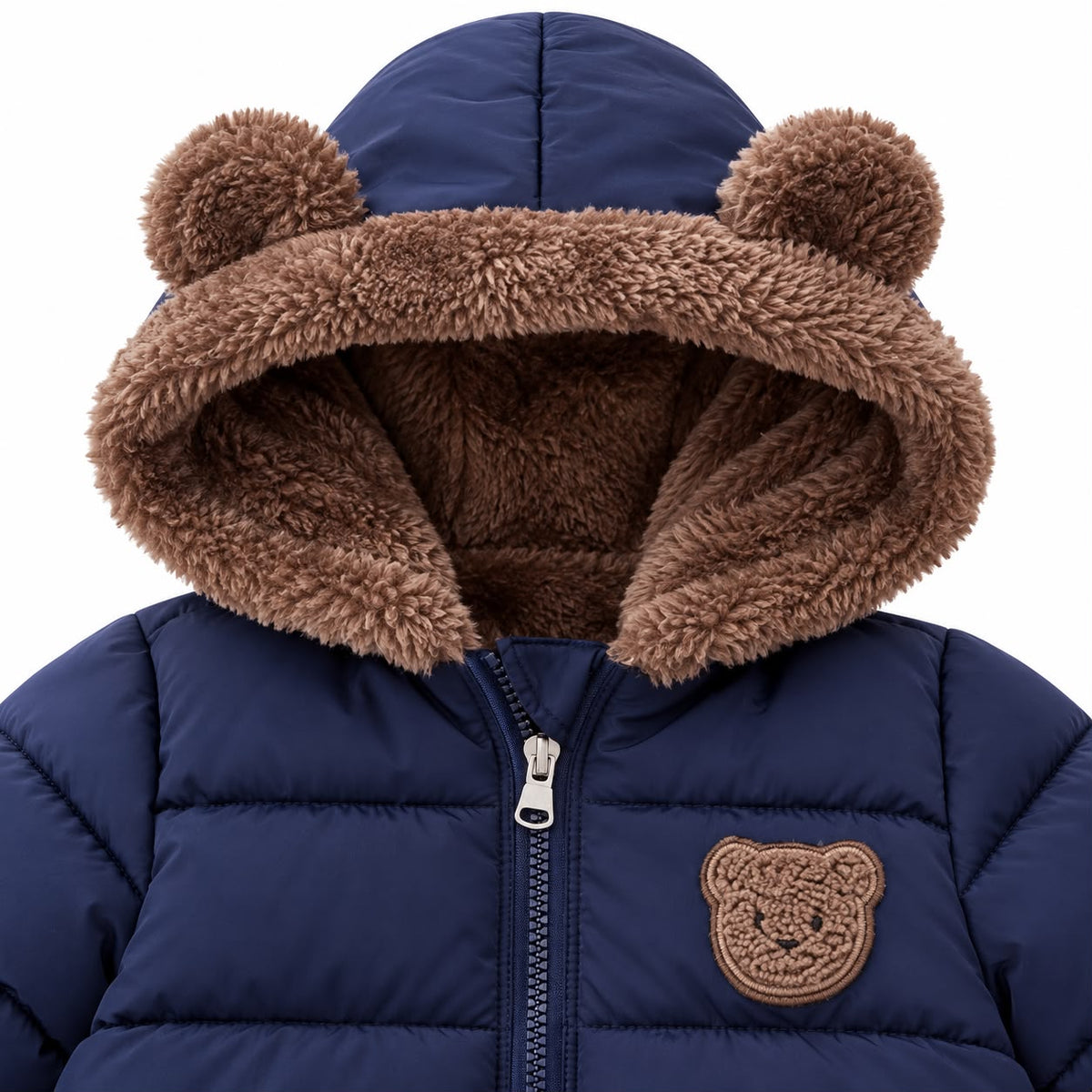 Quilted Baby Snowsuit