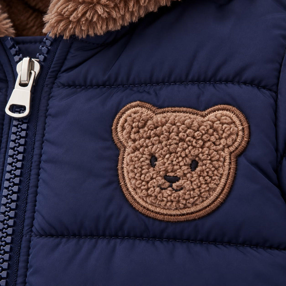 Quilted Baby Snowsuit