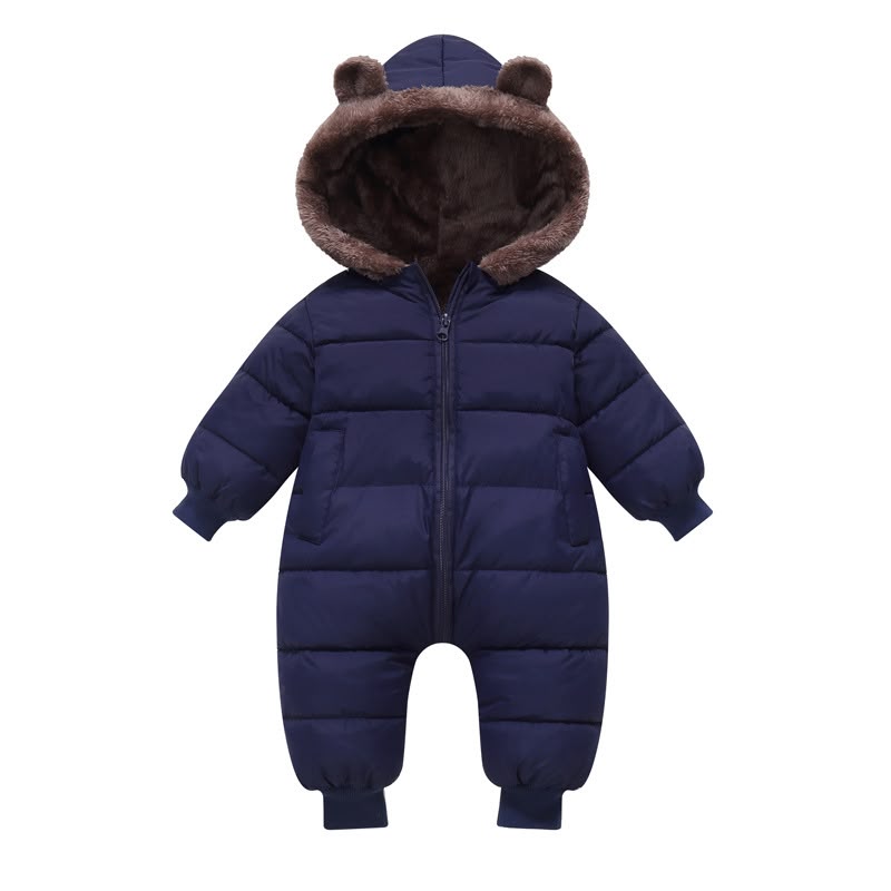 Quilted Baby Snowsuit