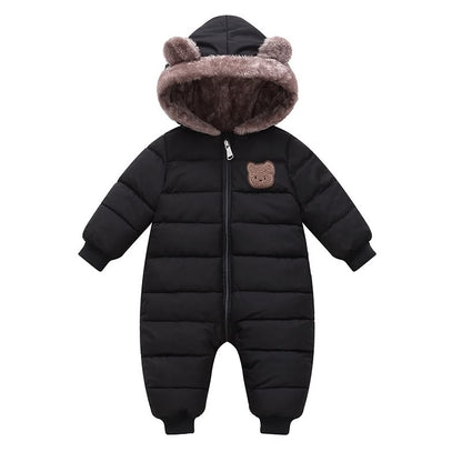 Quilted Baby Snowsuit