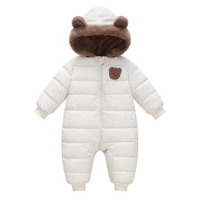Quilted Baby Snowsuit