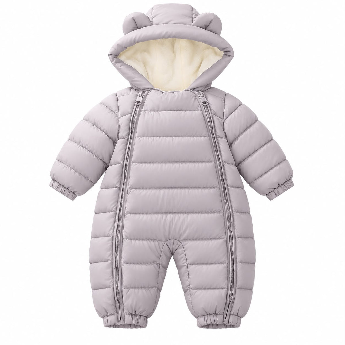 Bear Hood Baby Snowsuit