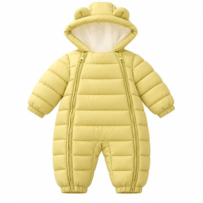 Bear Hood Baby Snowsuit