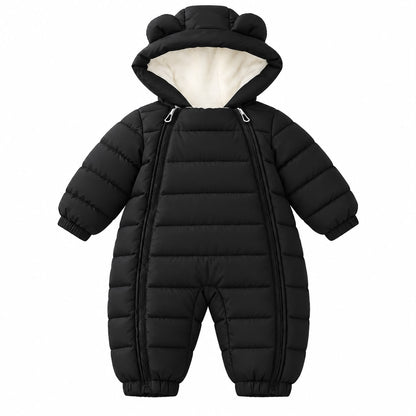 Bear Hood Baby Snowsuit