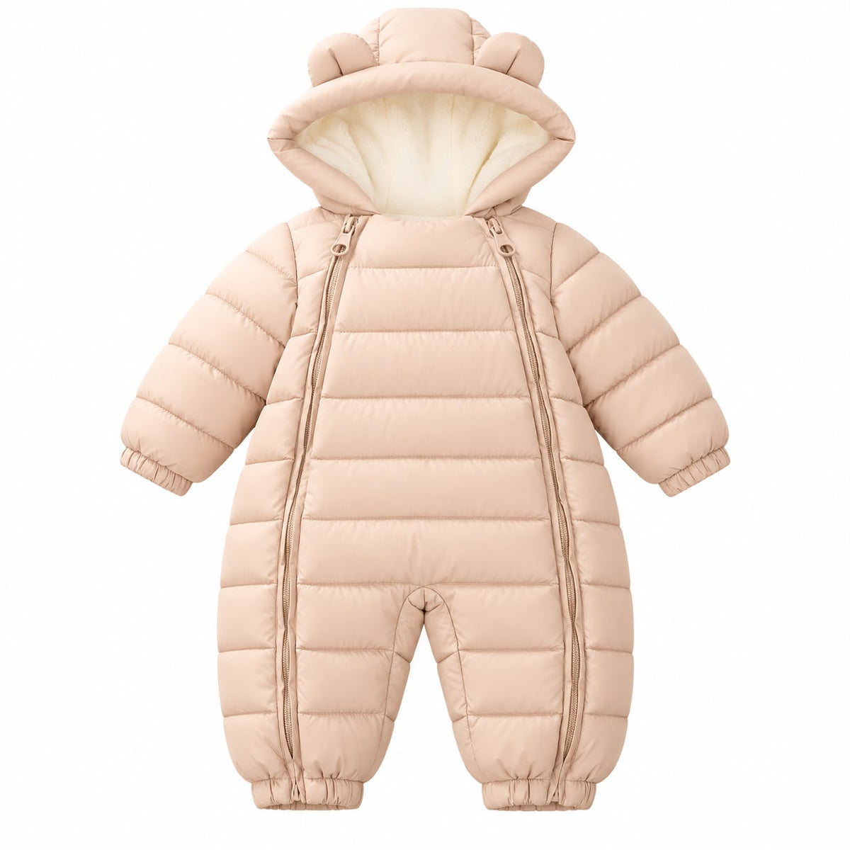 Bear Hood Baby Snowsuit