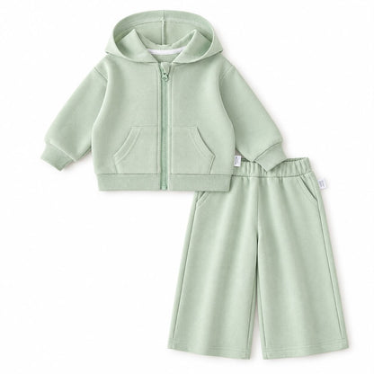 Hooded Baby Tracksuit Set