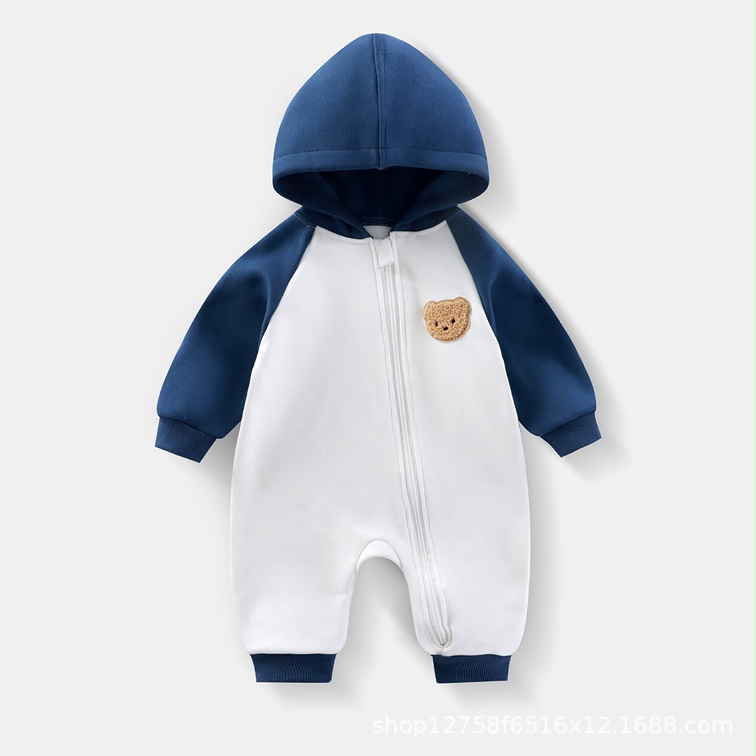 Colour Block Baby All in One