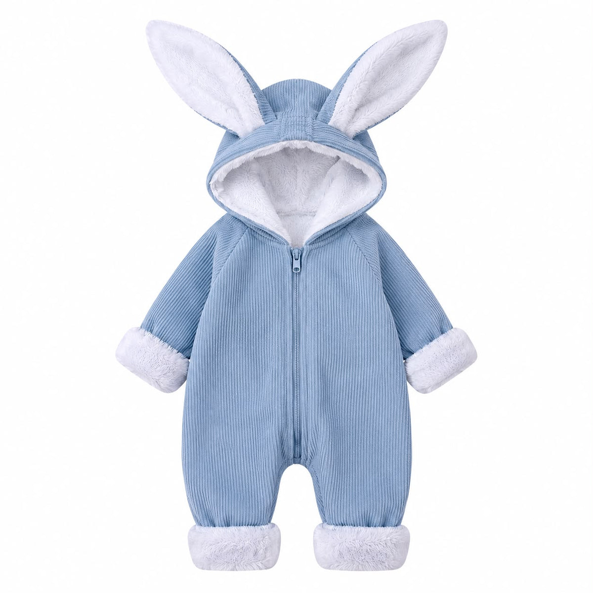 Cosy Hooded Baby Romper