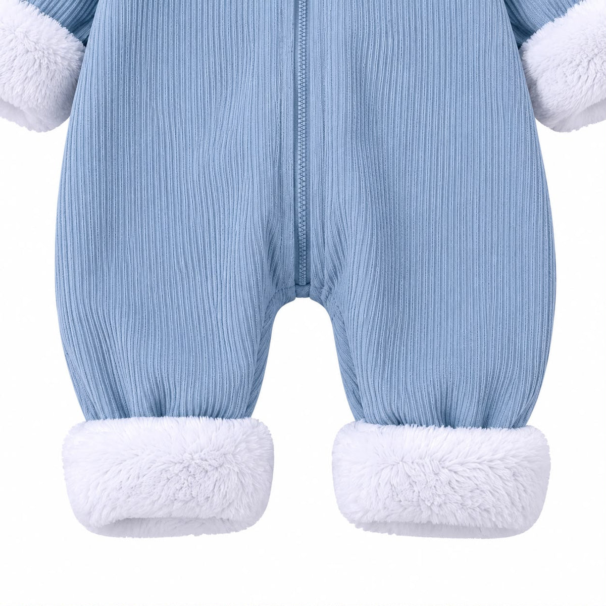 Cosy Hooded Baby Romper