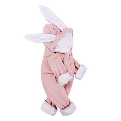 Cosy Hooded Baby Romper