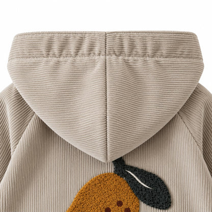 Mango Patch Hooded Baby Jacket