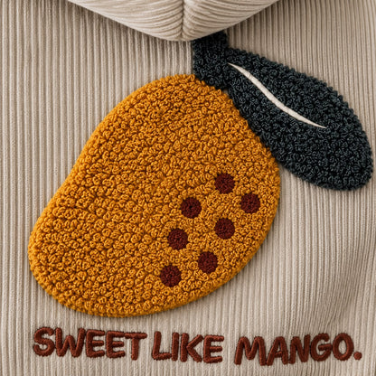 Mango Patch Hooded Baby Jacket