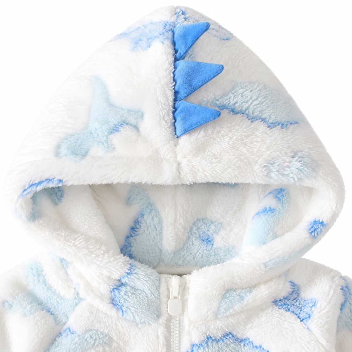 Hooded Dinosaur Baby Jacket