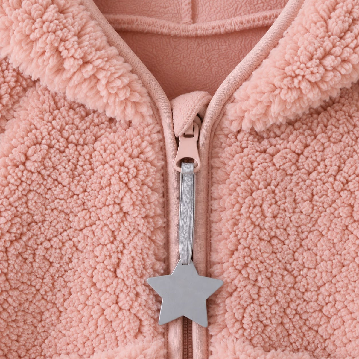 Plush Hood Baby Jacket