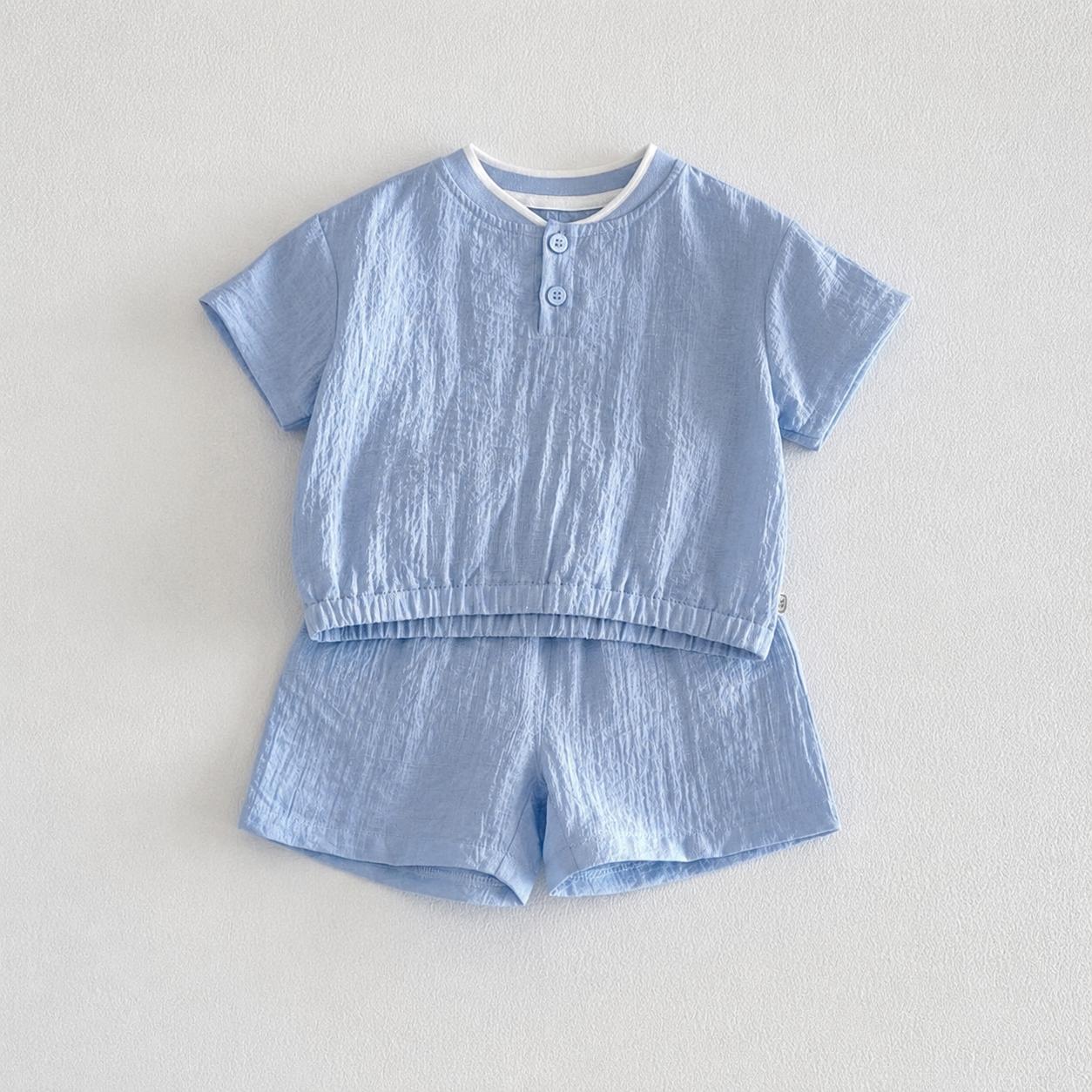 Cotton Summer Shorts Set