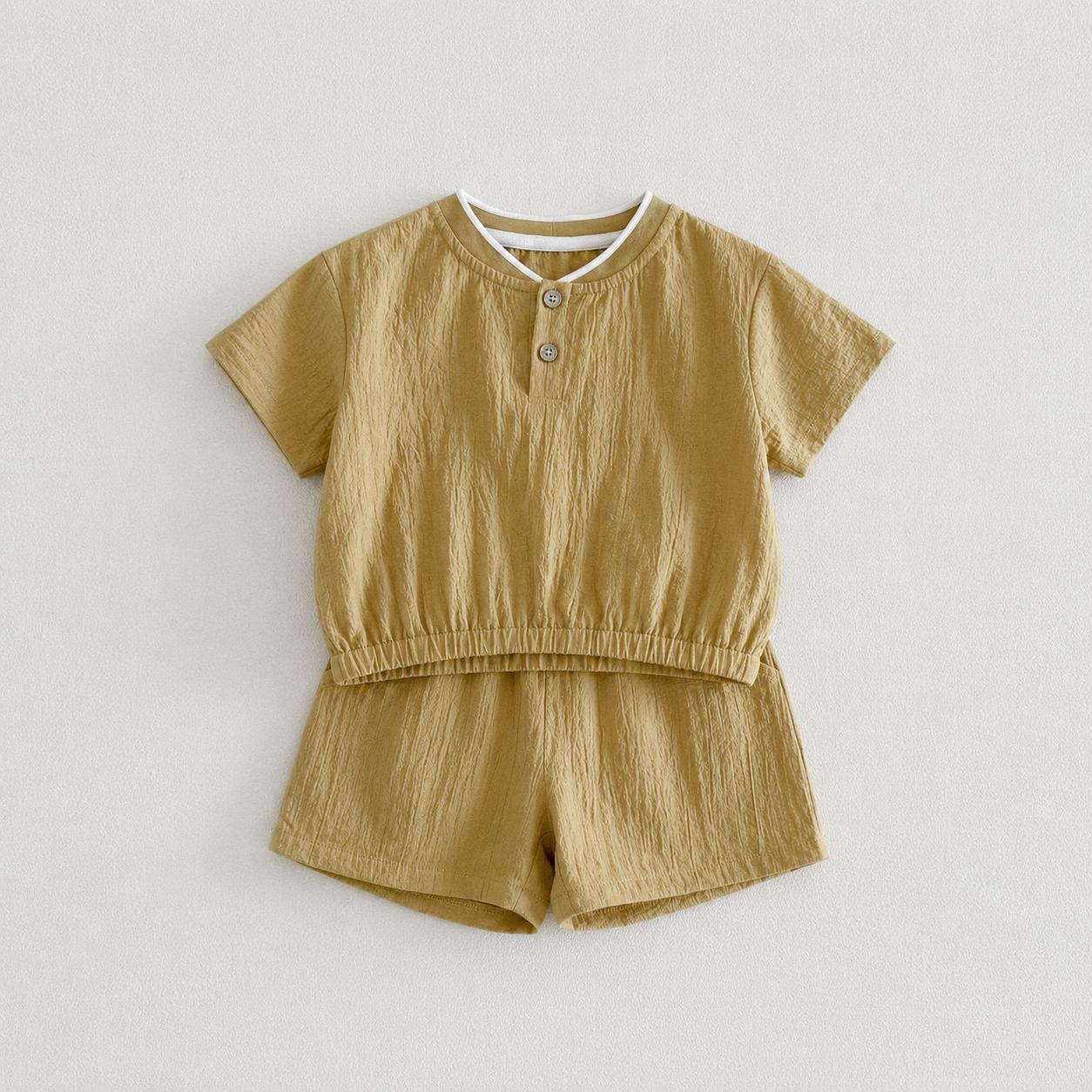Cotton Summer Shorts Set