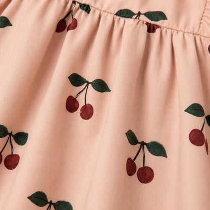Cherry Frill Dress