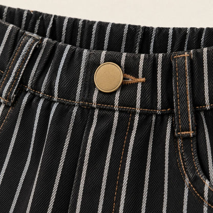 Monochrome Stripe Pants