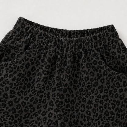 Leopard Pocket Shorts