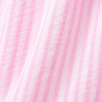 Pink Stripe Bow Dress