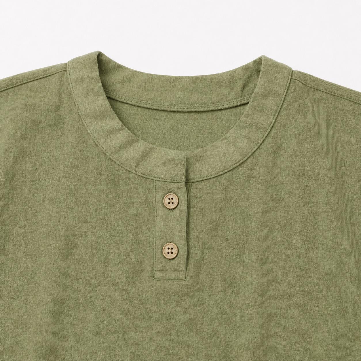 Casual Button Tee