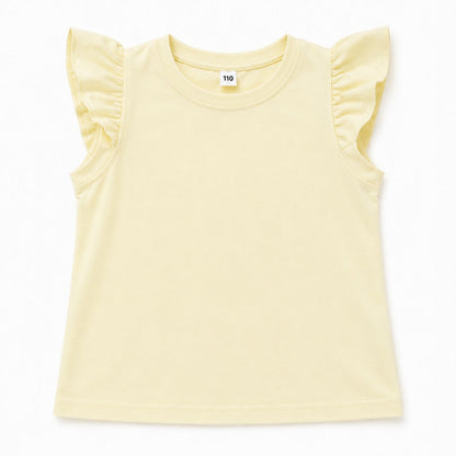 Ruffle Shoulder Top