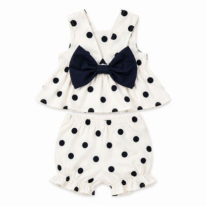 Polka Dot Bow Set