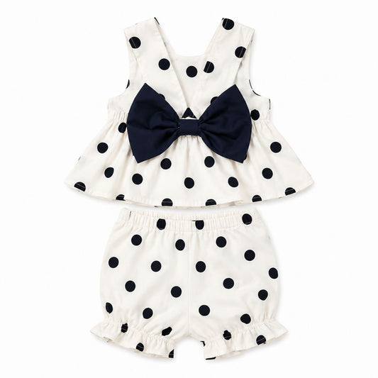 Polka Dot Bow Set