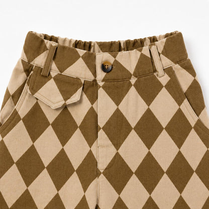 Diamond Check Trousers