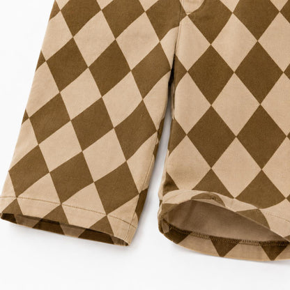 Diamond Check Trousers