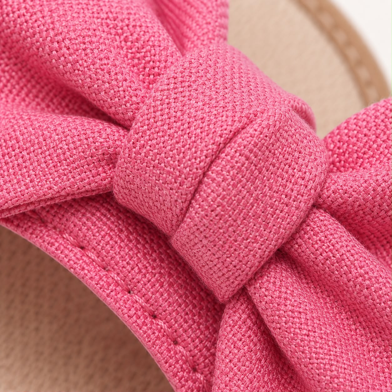 Pink Bow Sandals